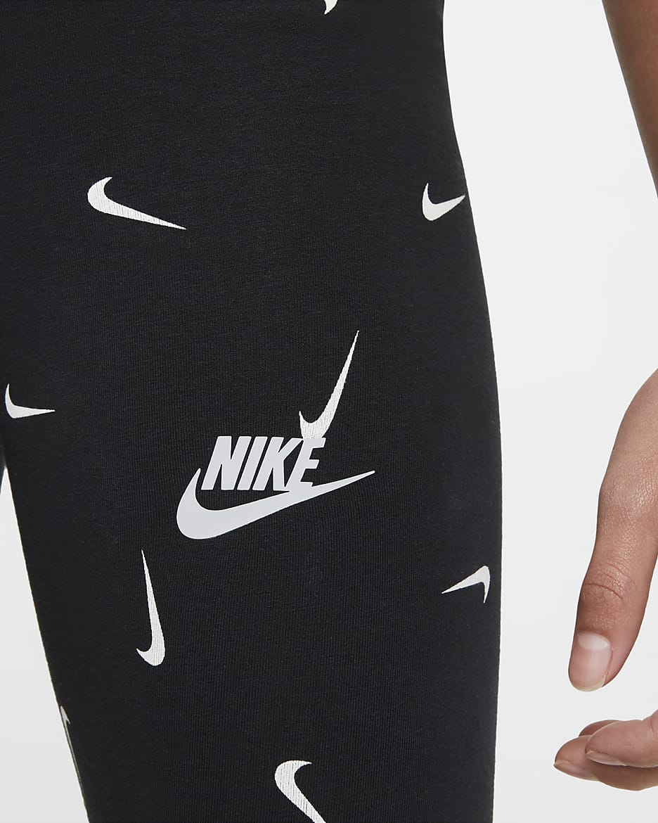 Nike leggings with nike all over online